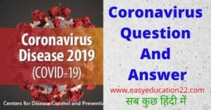 coronavirus question